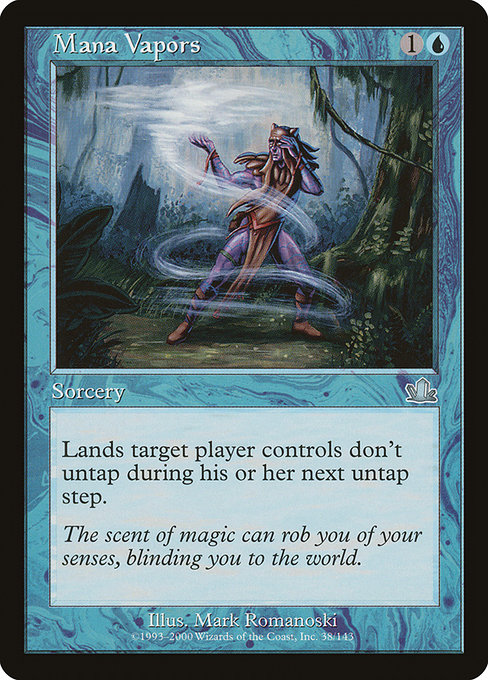 Mana Vapors highlighted card art