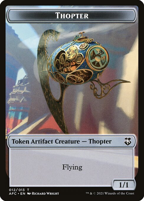 Thopter from Forgotten Realms Commander Tokens