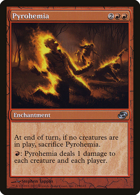 Pyrohemia from Planar Chaos