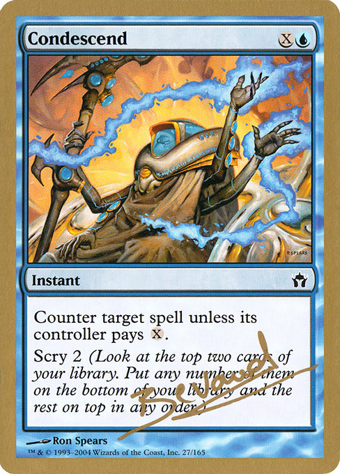 Condescend from World Championship Decks 2004