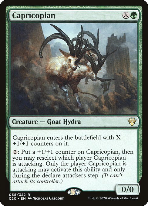 Capricopian highlighted card art