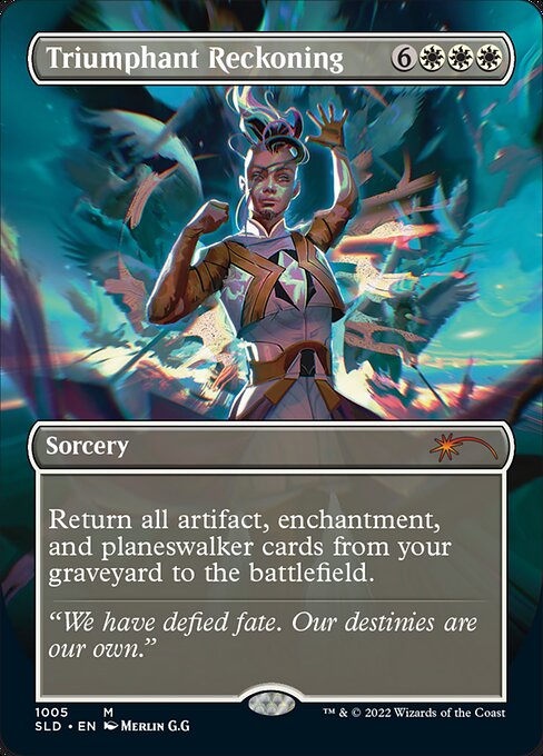 Triumphant Reckoning highlighted card art