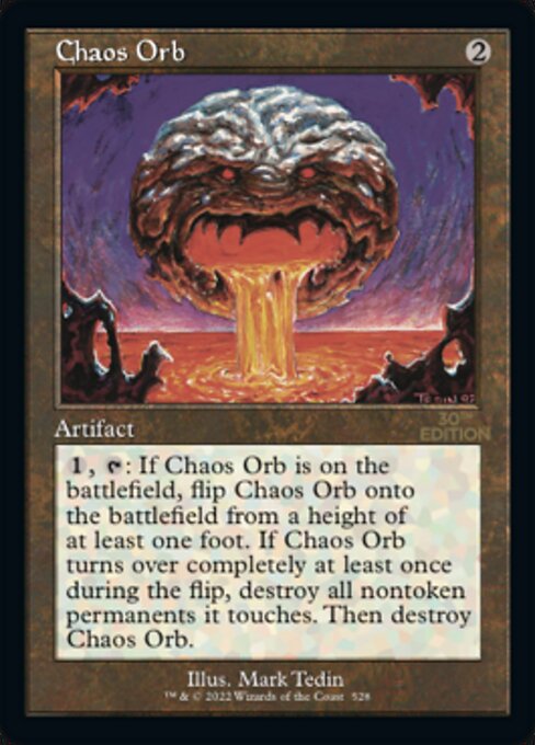 Chaos Orb highlighted card art