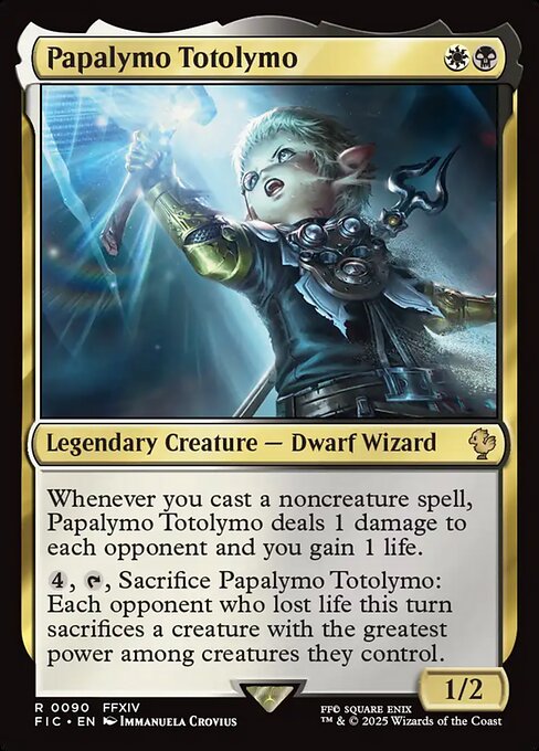 Papalymo Totolymo highlighted card art