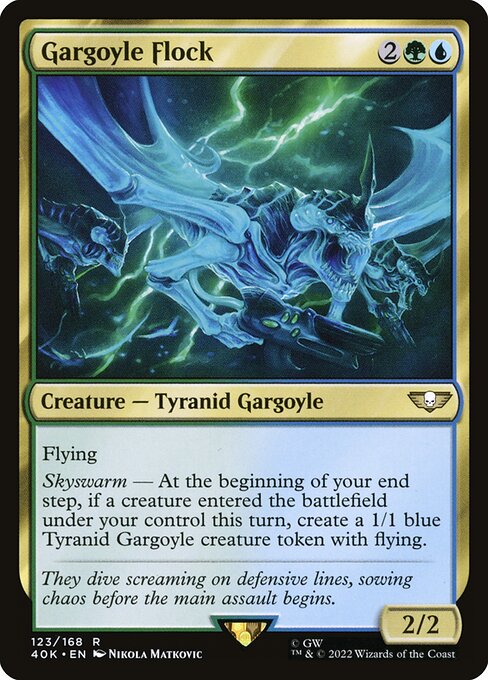 Gargoyle Flock highlighted card art