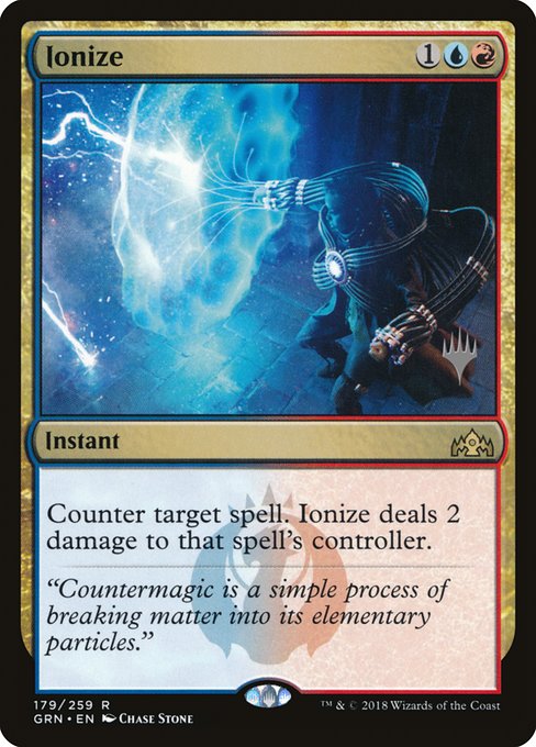 Ionize from Guilds of Ravnica Promos