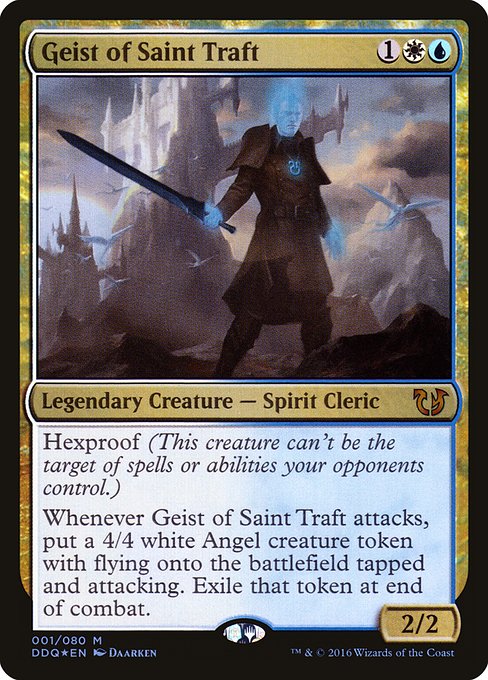 Geist of Saint Traft from Duel Decks: Blessed vs. Cursed