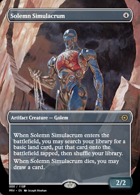 Solemn Simulacrum from Magic Online Promos