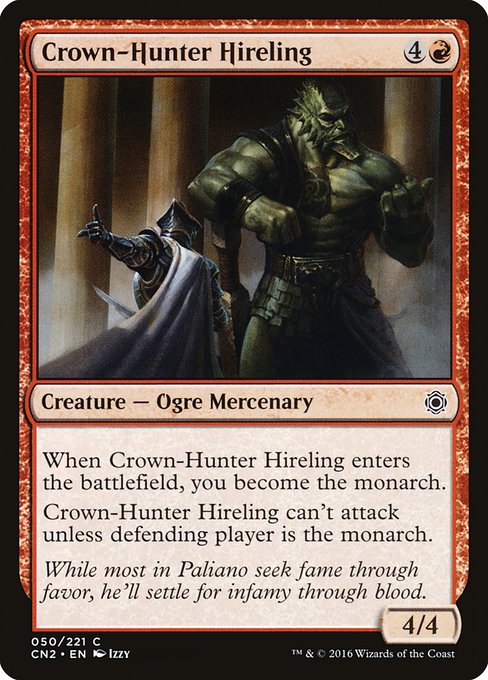Crown-Hunter Hireling from Conspiracy: Take the Crown