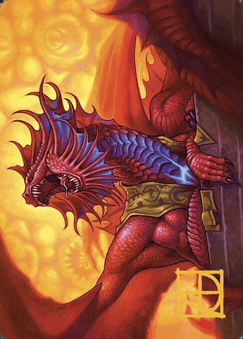 Niv-Mizzet, Guildpact // Niv-Mizzet, Guildpact from Murders at Karlov Manor Art Series