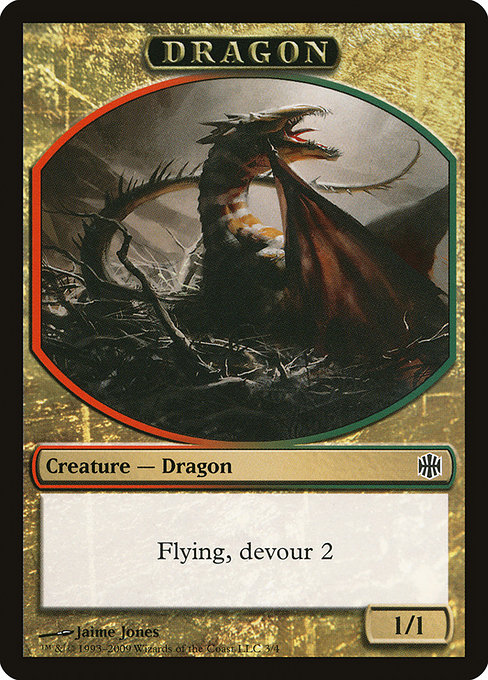 Dragon highlighted card art