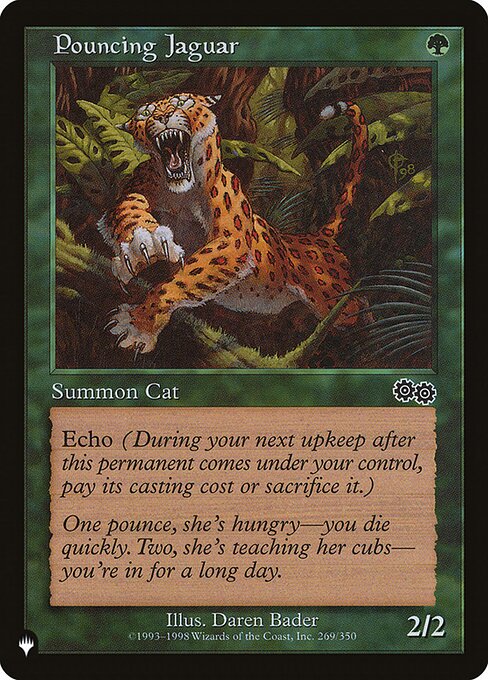 Pouncing Jaguar highlighted card art