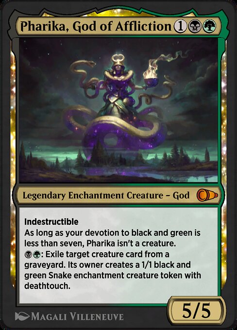 Pharika, God of Affliction highlighted card art