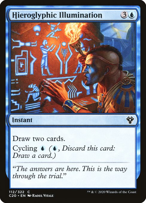Hieroglyphic Illumination from Commander 2020