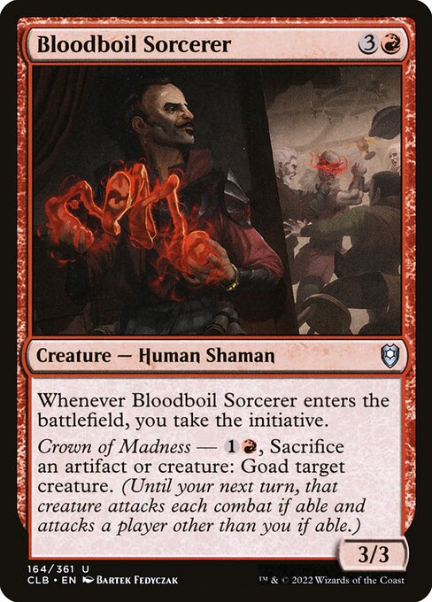 Bloodboil Sorcerer highlighted card art