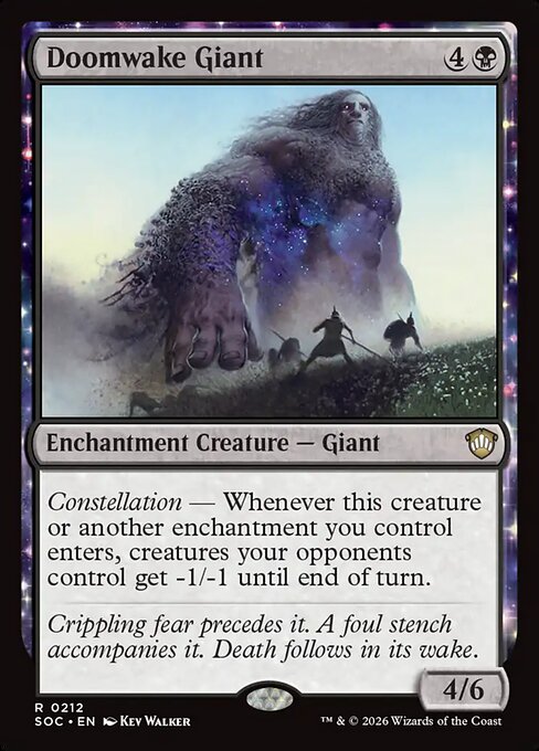 Doomwake Giant from Secrets of Strixhaven Commander
