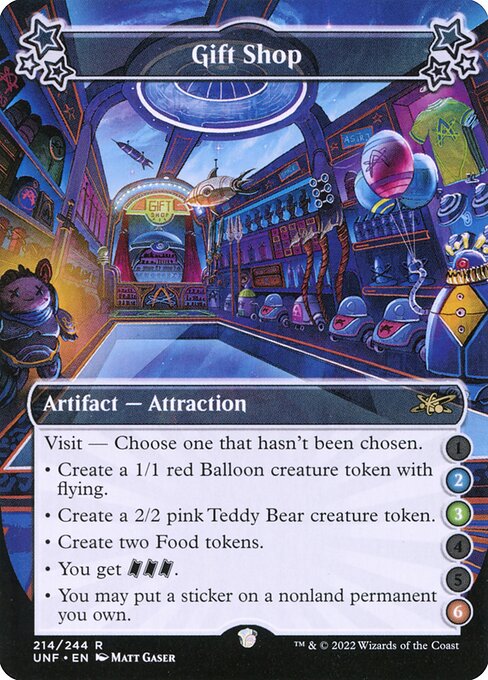 Gift Shop highlighted card art