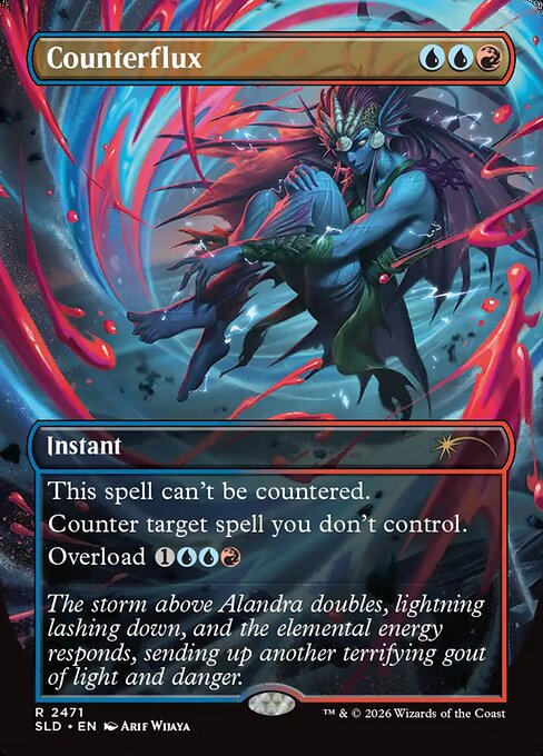 Counterflux highlighted card art