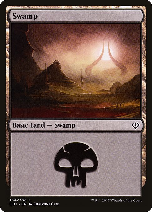 Swamp from Archenemy: Nicol Bolas