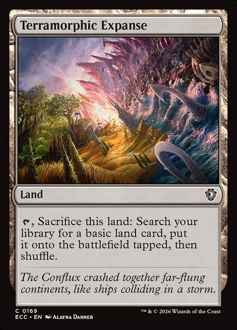 Terramorphic Expanse from Lorwyn Eclipsed Commander