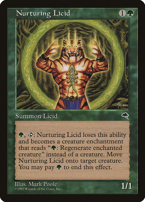 Nurturing Licid highlighted card art