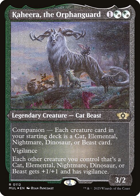 Kaheera, the Orphanguard highlighted card art