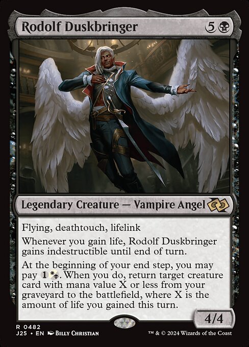 Rodolf Duskbringer highlighted card art