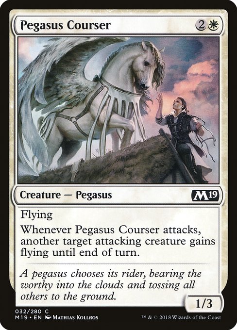 Pegasus Courser from Core Set 2019