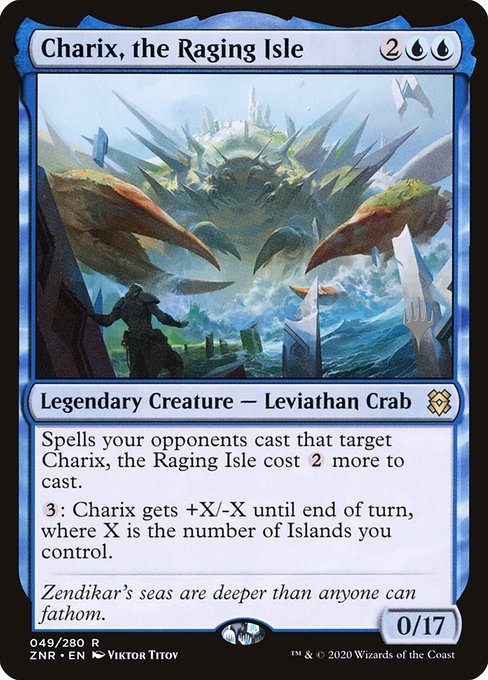 Charix, the Raging Isle from Zendikar Rising Promos