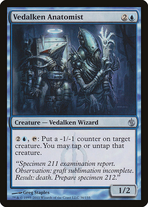 Vedalken Anatomist highlighted card art