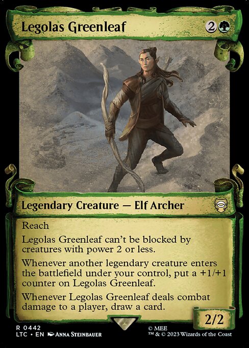 Legolas Greenleaf highlighted card art