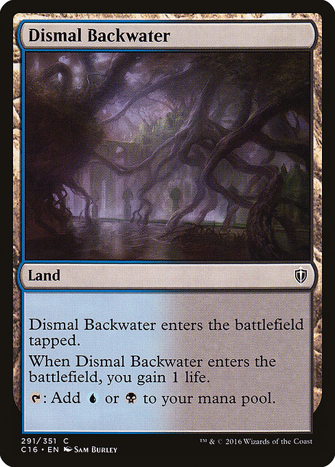 Dismal Backwater from Commander 2016