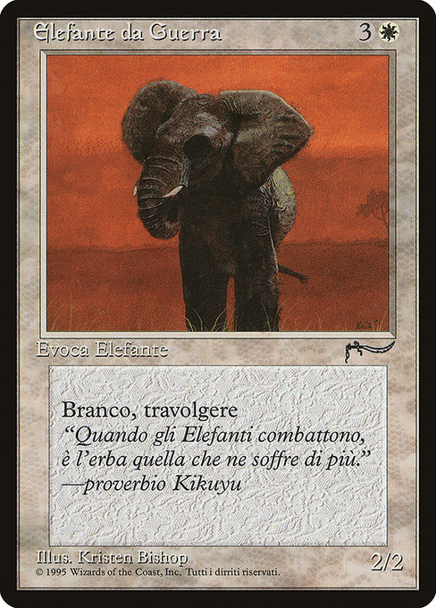 War Elephant from Rinascimento