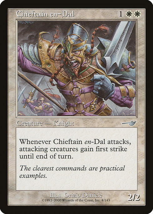 Chieftain en-Dal highlighted card art