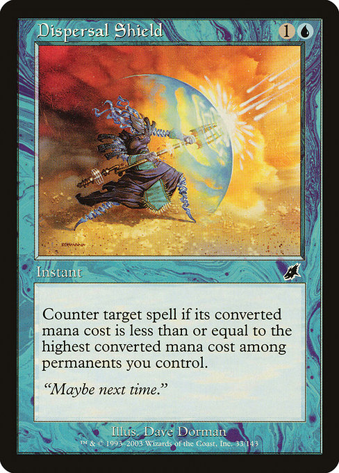 Dispersal Shield highlighted card art