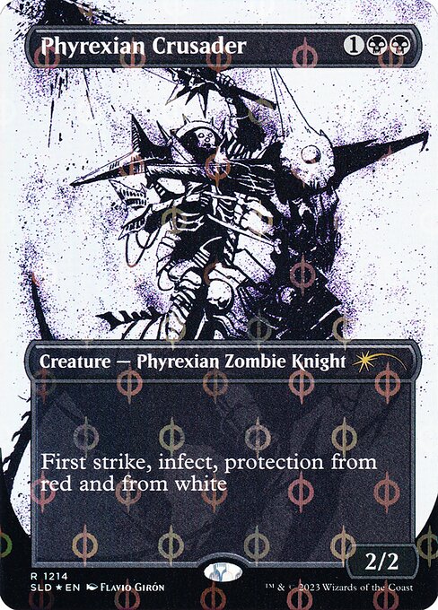 Phyrexian Crusader from Secret Lair Drop