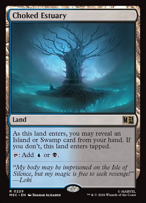 Choked Estuary highlighted card art