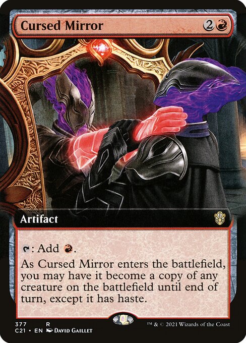 Cursed Mirror from Commander 2021