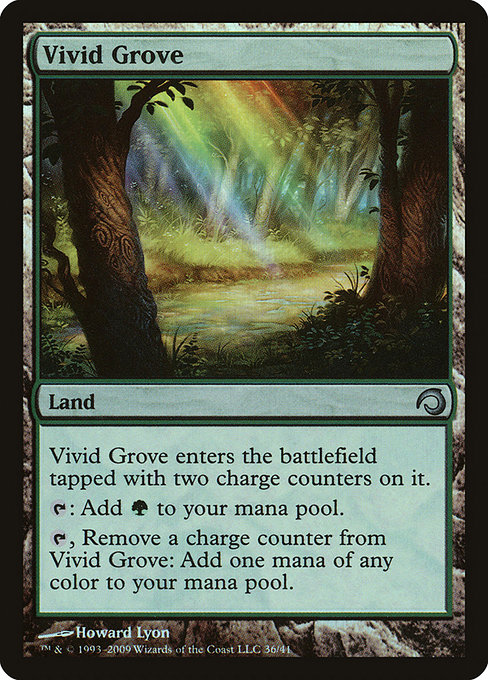 Vivid Grove from Premium Deck Series: Slivers