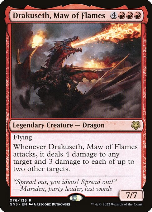 Drakuseth, Maw of Flames from Game Night: Free-for-All