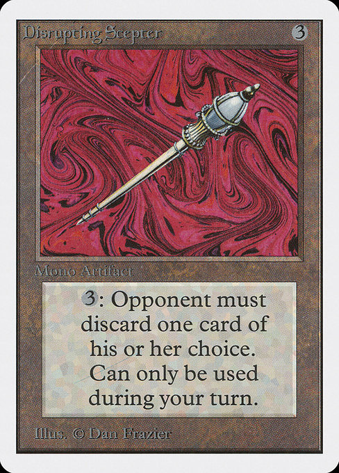Disrupting Scepter from Unlimited Edition