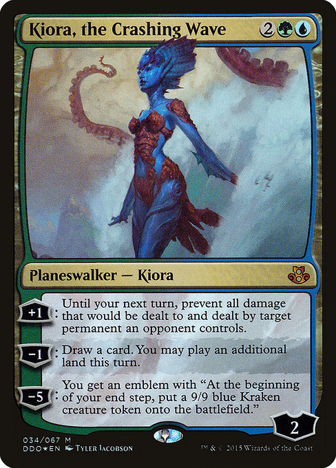 Kiora, the Crashing Wave from Duel Decks: Elspeth vs. Kiora
