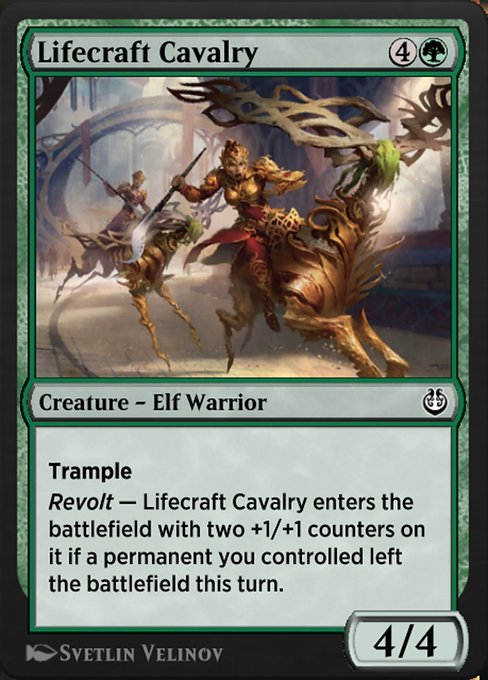 Lifecraft Cavalry highlighted card art