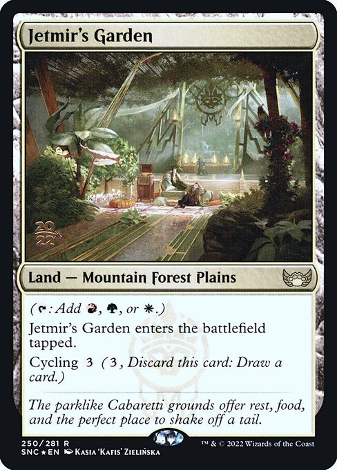 Jetmir's Garden from Streets of New Capenna Promos