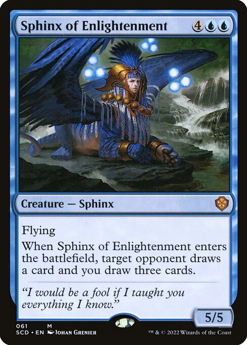 Sphinx of Enlightenment from Starter Commander Decks