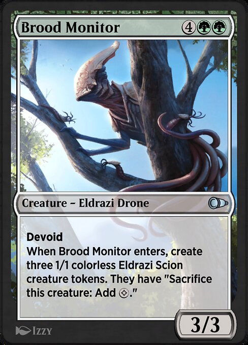 Brood Monitor highlighted card art