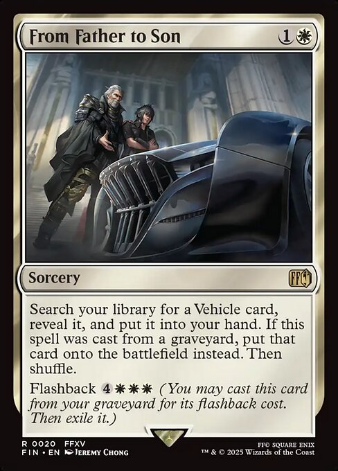 From Father to Son highlighted card art