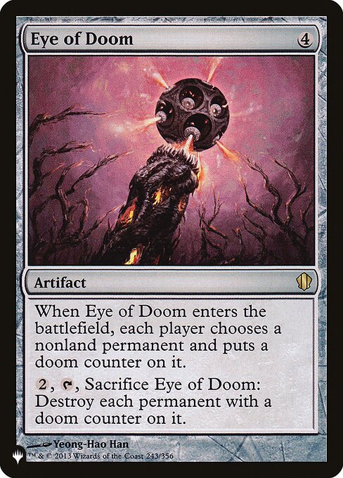 Eye of Doom highlighted card art