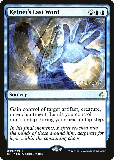 Kefnet's Last Word highlighted card art