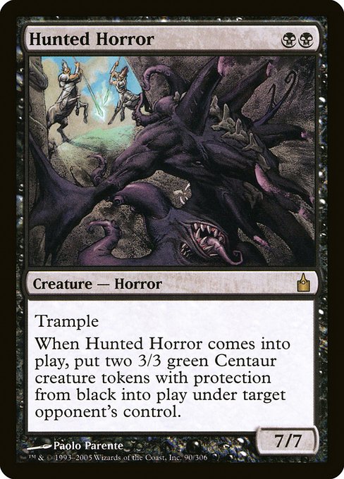 Hunted Horror from Ravnica: City of Guilds